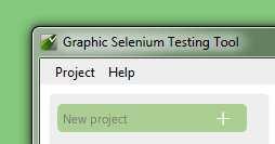 4 Define a new web testing project 1 Click on project explorer option New project or from top menu: Project > New project 2 Introduce the project name (mandatory) and its