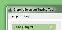 6 Manage web testing project To view... To view project data, click over its name on the project explorer.