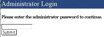 This is done prior to the administrator or any other users logging in to Knowledge Forum.