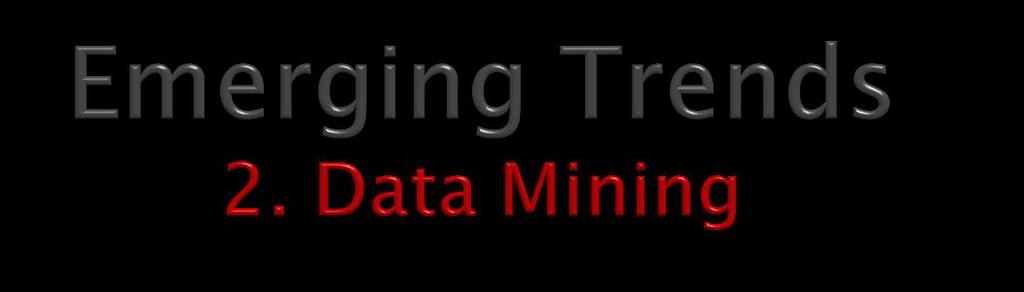 Generally, data mining (sometimes called data or knowledge discovery) is the process of analyzing data from different perspectives and summarizing it into useful information - information that can be