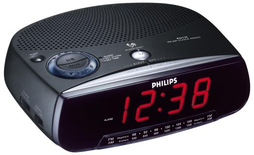 Clock radio AJ3120 Repeat alarm Wake up to radio or buzzer 24 hour
