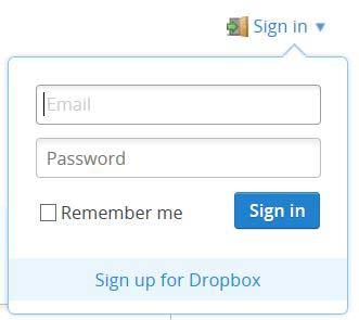 Dropbox Online Files accessible from anywhere Must have Internet Access