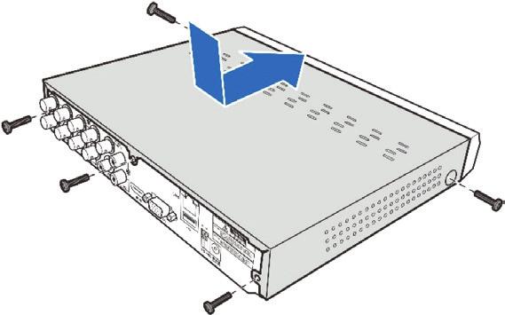 The diagram below illustrates how the DVR can be interconnected to various devices. Refer to the Specifications section for more information about the capacity of your DVR. Internet cloud 2.