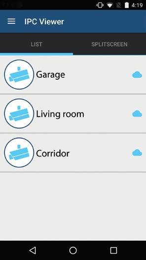 Wireless: Enter the details of your home network. 3. Cloud: Connect your smartphone / tablet to your home network again. 4.