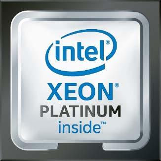 Intel Xeon Scalable Platform The industry