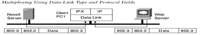 Data Link Function 4: Identifying the Encapsulated Data Finally, the fourth part of a data link identifies the contents of the Data field in the frame.