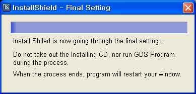 The setting process takes around 5 to 10 minutes. PC will reboot automatically after the settings.