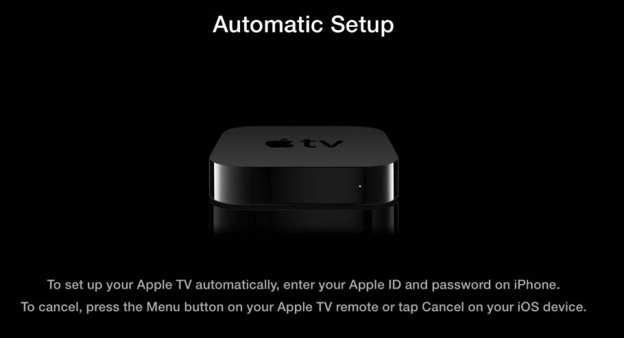 With the newest Apple TV models,