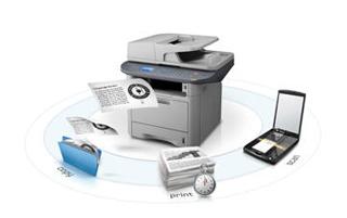 Introducing the Samsung SCX-4833 series mono laser multifunction printers.
