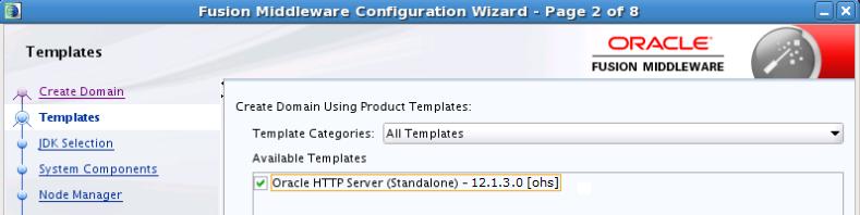 Navigating the Configuration Wizard Screens to Configure the Domain 4.