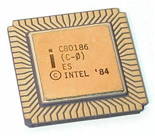 Intel 80186 & 80188 Introduced in 1982. They were 16-bit µps.