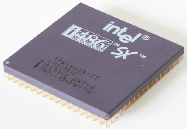 Intel 80486 Introduced in 1989. It was also 32-bit µp. It had 1.2 million transistors.