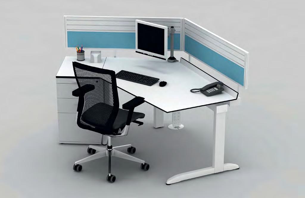ARKUS C FRAME ARKUS C FRAME A highly versatile desk suitable for use