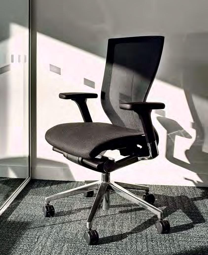 SIDIZ 23 SIDIZ A chair that will adjust to your size, shape and weight, helping to prevent musculoskeletal problems that can arise from a static sitting position.