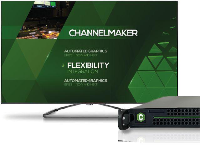 CHANNELMAKER-IN-A-BOX Everything your channel needs inside a single system is a robust single-rack unit system that does the job of a traditional automation system.