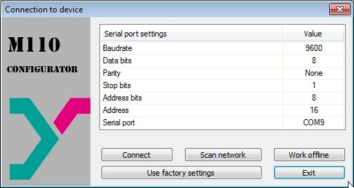 Restore factory settings 7 Restore factory settings If the communication between the module and PC cannot be established and the network parameters of the module are unknown, the default network