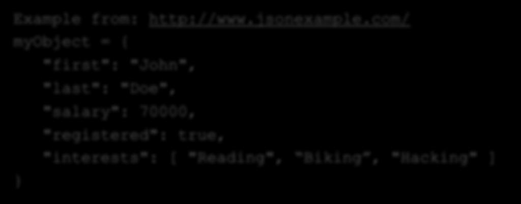 JSON Example from: http://www.jsonexample.