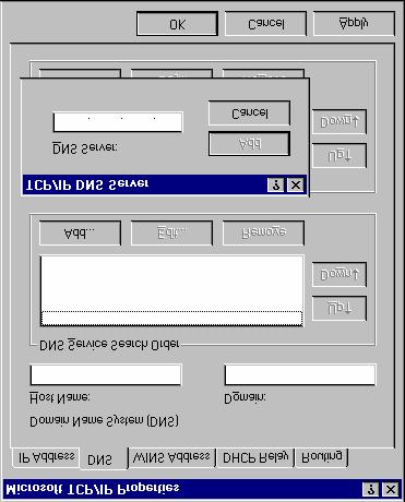 PC Configuration Checking TCP/IP Settings - Windows 2000: 1.