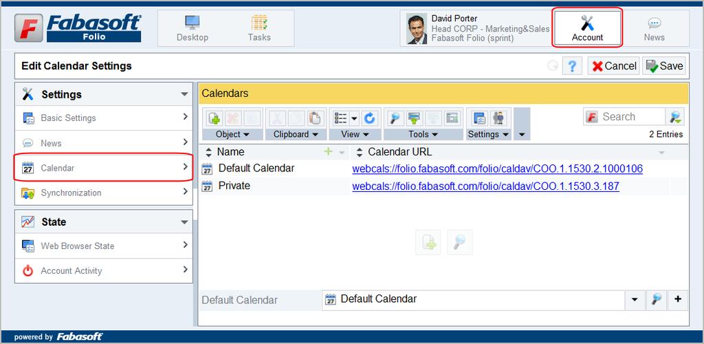1 Introduction Fabasoft products allow the integration of CalDAV. This document describes the installation and configuration of Fabasoft Integration for CalDAV.