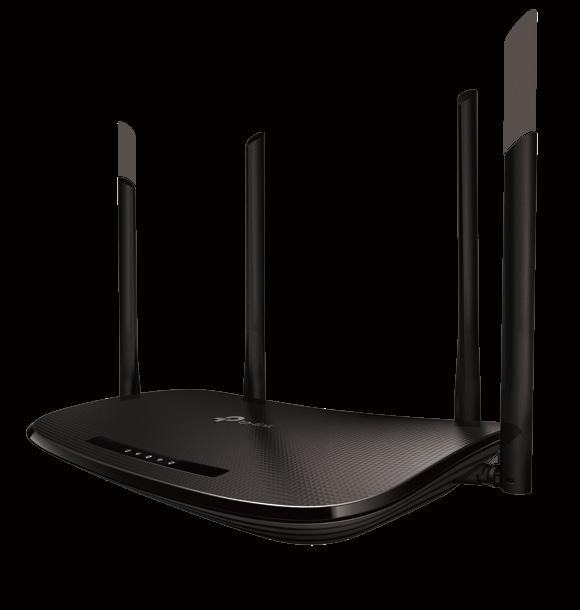 Highlights Superior Coverage Versatile Connectivity Four 5dBi high-gain antennas provide superior Wi-Fi coverage all across your home.