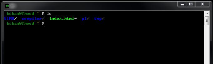 Cygwin On Windows machine Cygwin provides a similar environment to Linux Windows DLL for Linux API emulation Tools