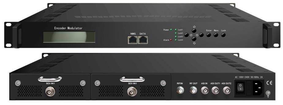 1U Rack Dual Channels in portable Single Channel In Multiple interface optional Product Overview TL-2459 series products are our all-in-one devices which integrate encoding,