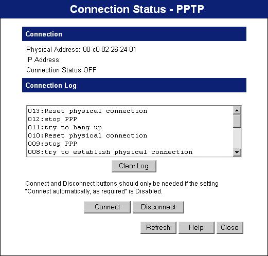 LevelOne Broadband Router User Guide Error: Invalid or unknown packet type The data received from the ISP's Server could not be processed.