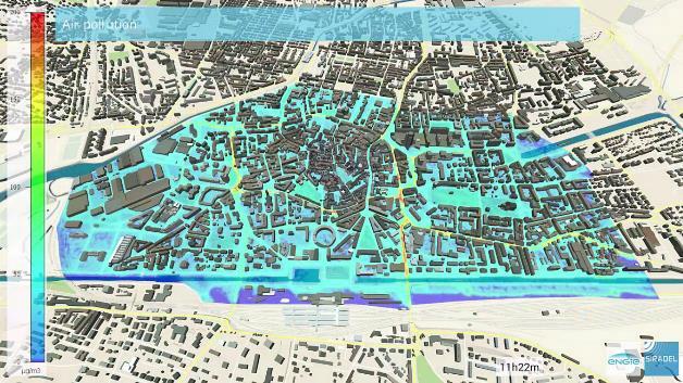 SIRADEL: A COMMUNICATION AND DECISION-MAKING TOOL In October 2016, ENGIE has acquired Siradel, a world leader of 3D city models and telecom networks simulation.