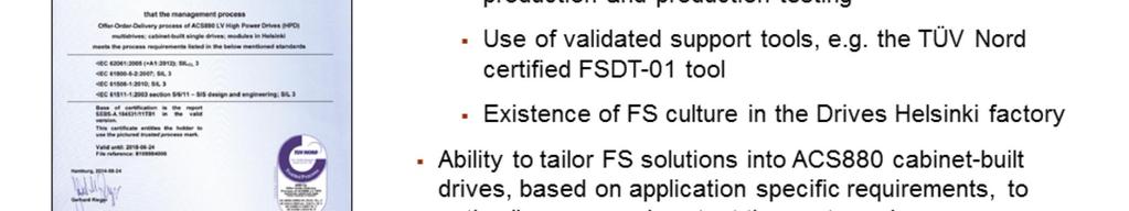 functional safety (FS) requirements illustrated on the slide.