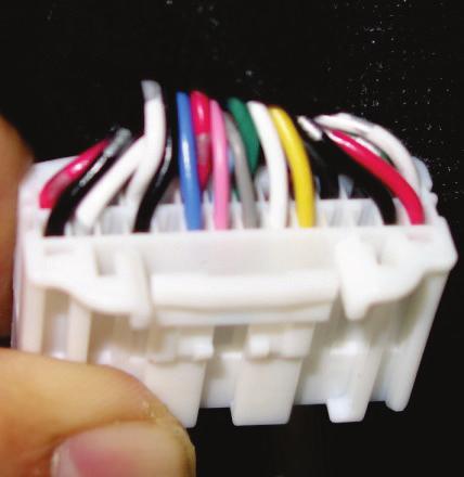 How to connect Power cable: Connect the Yellow and Red wire together to ACC of the