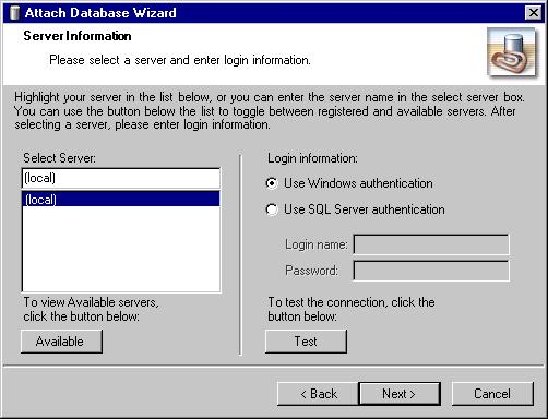 U PDATE THE RAISER S EDGE 11 To use a separate installed instance of Microsoft SQL Server, select Select another SQL Server instance and select the SQL Server instance to use. a. Click Next.