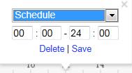 The record type can be Schedule, Motion, Alarm, Motion & Alarm, Motion Alarm and Event. 3) Click Save to save the settings.
