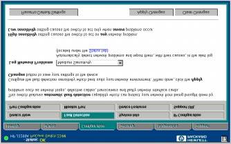 Setting Fault Detection Policy Using the HP Web Browser Interface The Web Browser Interface Screen Layout One of the powerful features in the browser interface is the Fault Detection facility.