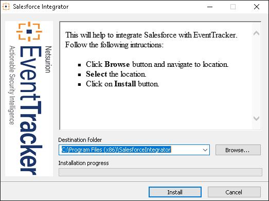 Figure 8 5. Fill the details in the Salesforce Integrator Form, which is shown below: Figure 9 5.