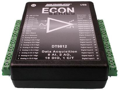 Performs Simultaneous Operations All I/O functions of the ECONseries are independent and are performed simultaneously.