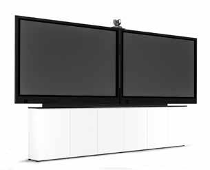 75 W (1645mm) x 12 D (305mm) D1/347AMXL/ 4-Bay, Low-Profile Wall Cabinet Single XL Display XL Single Display Mount for 65-86 VN Series Newline Interactive Displays (4) Adjustable Trays (1) 3-U