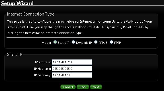 xdsl ISP use PPPoE type and key in your