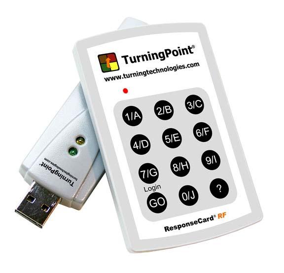 Setting Up Your Hardware TurningPoint 2008 for Mac requires TurningPoint USB IR