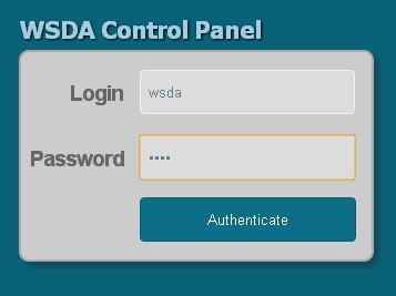 3. Click on your WSDA -1000 to highlight it as shown in Figure 2. 4. Click the View button. The Login window will pop up in your browser. 5.