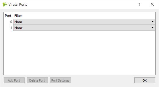 We now need to configure the INE so that it will route traffic between Client1 and Server. 5. Click on Test/Virtual Ports: 6.