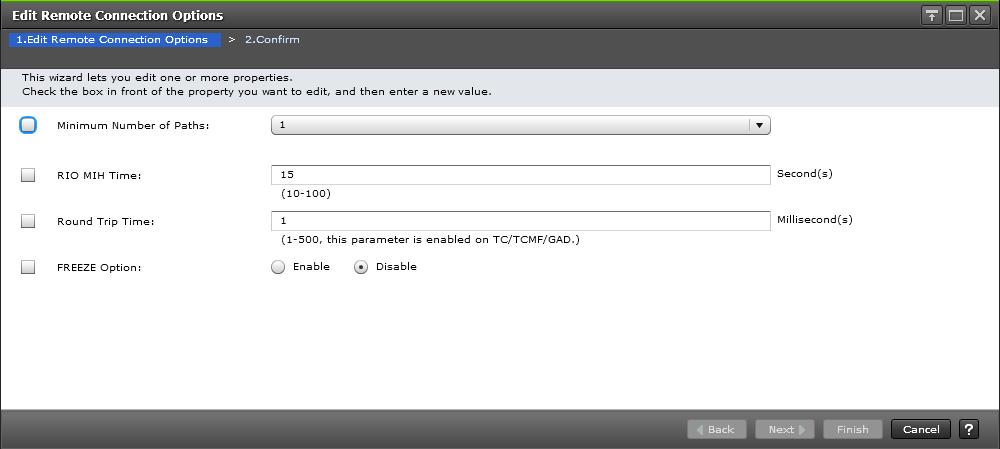 Item IP Address: IP address of the port. Displayed when iscsi is selected for Port Type.