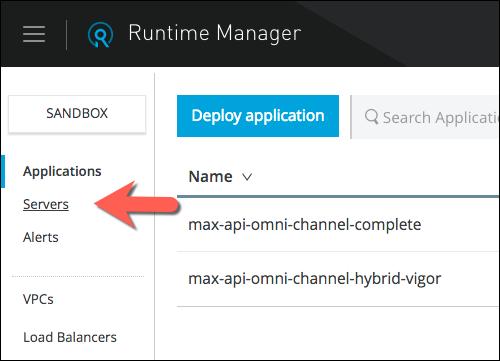 2. Once you ve managed your application, you also have the ability to manage the local runtime instance itself.