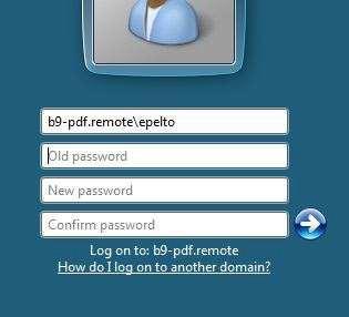 Follow PCI the password rules Click on Change a Password Enter your current password in the Old Password box Enter your new password in the New Password and Confirm Password boxes