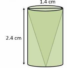 Slant height of the Cone = 2.8 m Area of Canvas = CSA of Cone + CSA of Cylinder = πrl + 2πrh = πr(l + 2h) = 22 7 2(2.8 + 2 2.1) = 44 m2 Cost of making canvas = 500 44 = Rs 22000 8.
