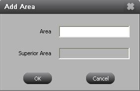 Fig 3-8 Step2: Enter the area name (such as Monitor area ) and click OK to add this area into the list area.