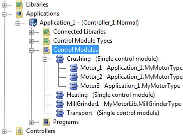 Code Organization Section 1 Design Considerations It is also possible to mix control modules and function blocks in diagrams (see Using Diagrams on page 26; and it is also possible to mix control