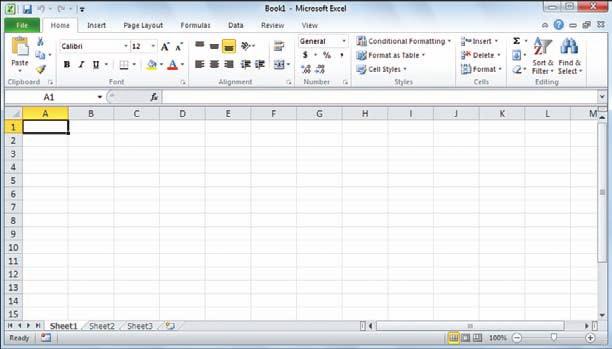 WORK WITH EXCEL S RIBBON You use Excel s Ribbon element to access all of the program s features and commands.