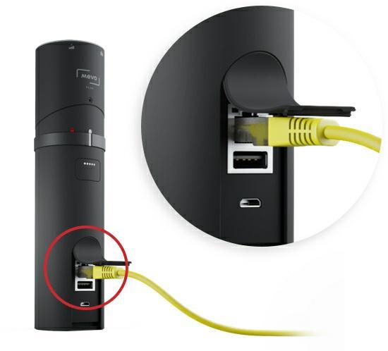 Ethernet Plug directly into your router to