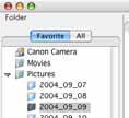 Selecting Folders (1/2) In this section, you will learn how to use the Explorer Panel Section to choose a folder containing the images that you want to see.
