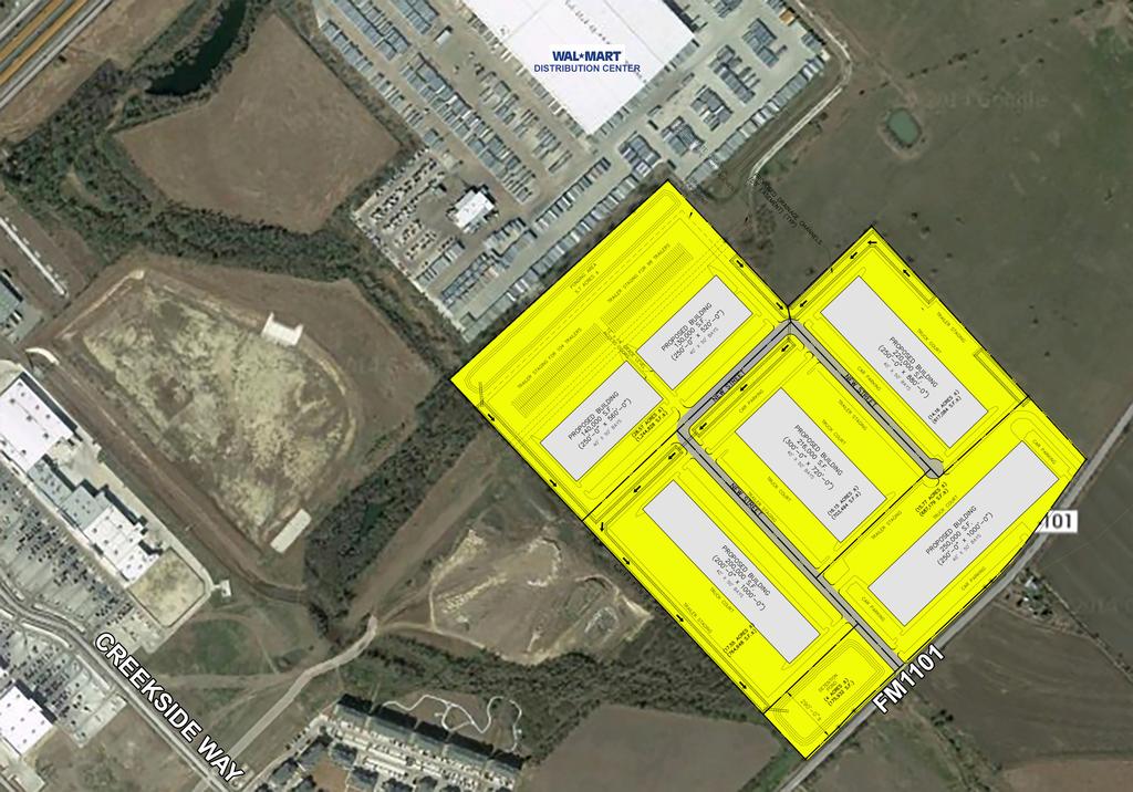 THE SITE & BUILDING T h e S i t e is 103 acres and is ideally situated between Austin and San Antonio to provide convenient access to over 4 million people.